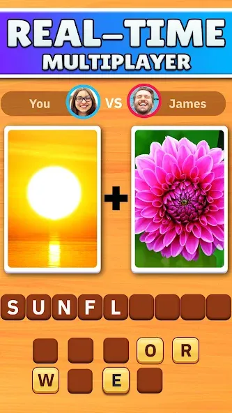 Word Pics - Word Games — Взломанная версия (Все уровни открыты и без рекламы) — скриншот 3 Word Pics - Word Games — Взломанная версия (Все уровни открыты и без рекламы) — скриншот 3