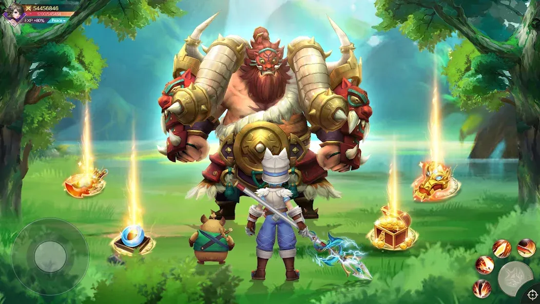 Скачать Yong Heroes 2: Storm Returns на телефон — Много денег и бессмертие — скриншот 4