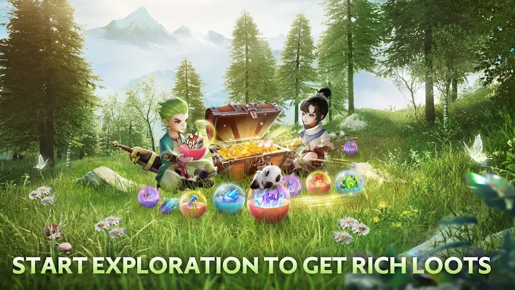 Kung Fu Saga MOD APK — Много денег — скриншот 3