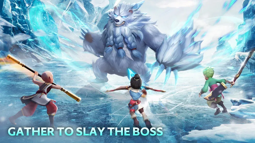 Kung Fu Saga MOD APK — Много денег — скриншот 4