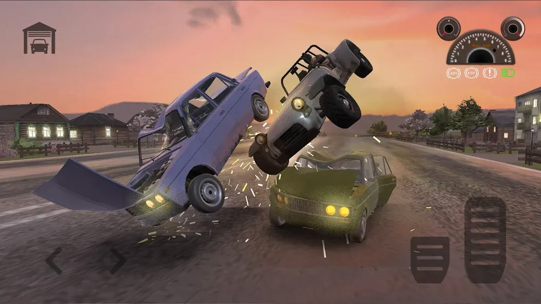 Скачать Car Crash Racing - Russia MOD APK — Много денег — скриншот 5
