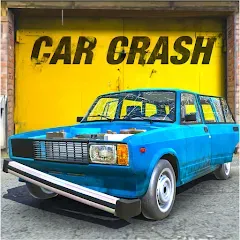 Скачать Car Crash Racing - Russia MOD APK — Много денег