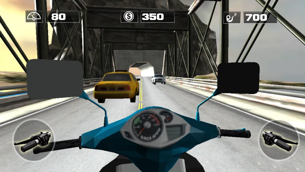 Traffic Rider+ — Мод: Много денег и золота — скриншот 5