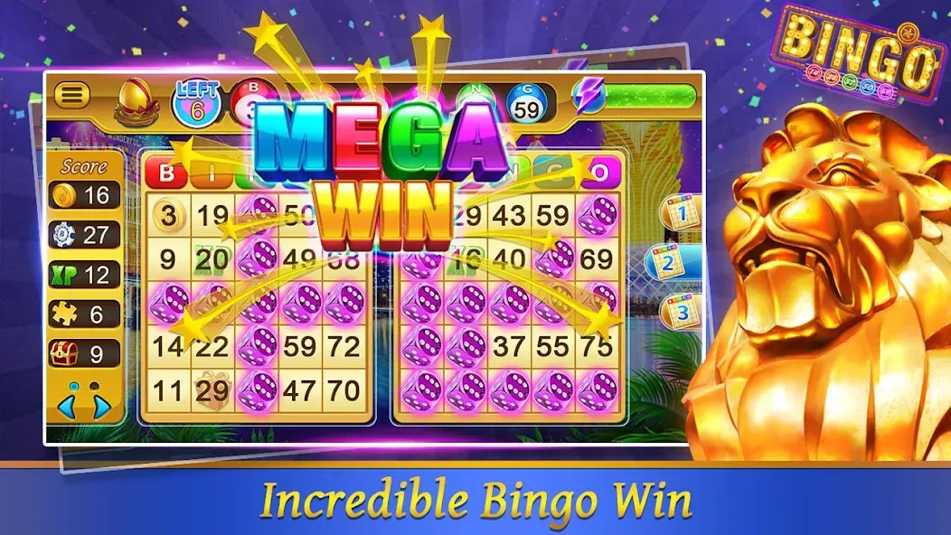 Bingo Happy HD - Bingo Games — Много денег и без рекламы — скриншот 4
