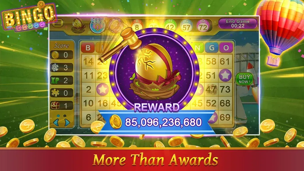 Bingo Happy HD - Bingo Games — Много денег и без рекламы — скриншот 5