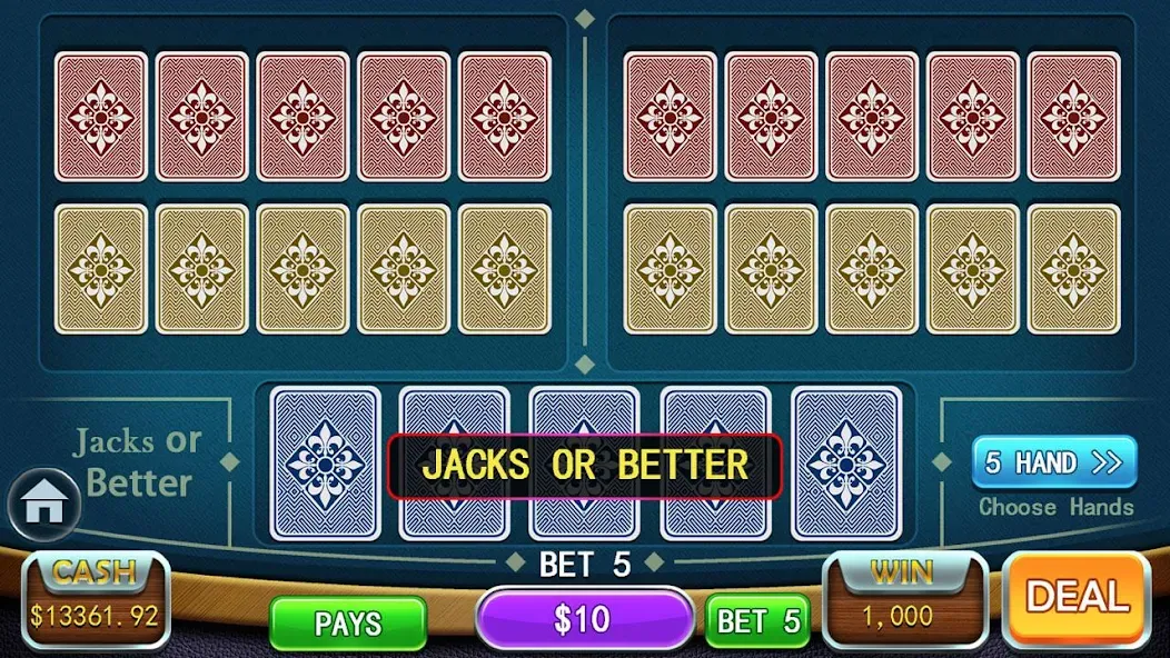 Взлом Video Poker Games - Multi Hand — Много денег — скриншот 4