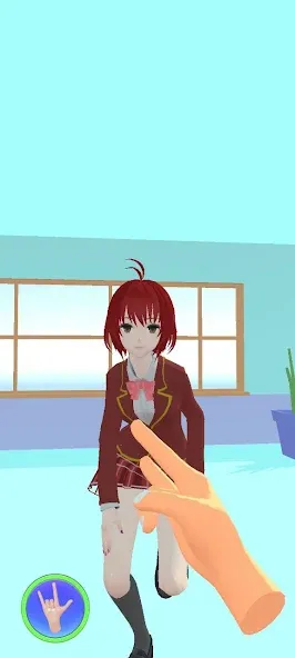 Взлом School Queen Simulator — Все костюмы открыты — скриншот 5
