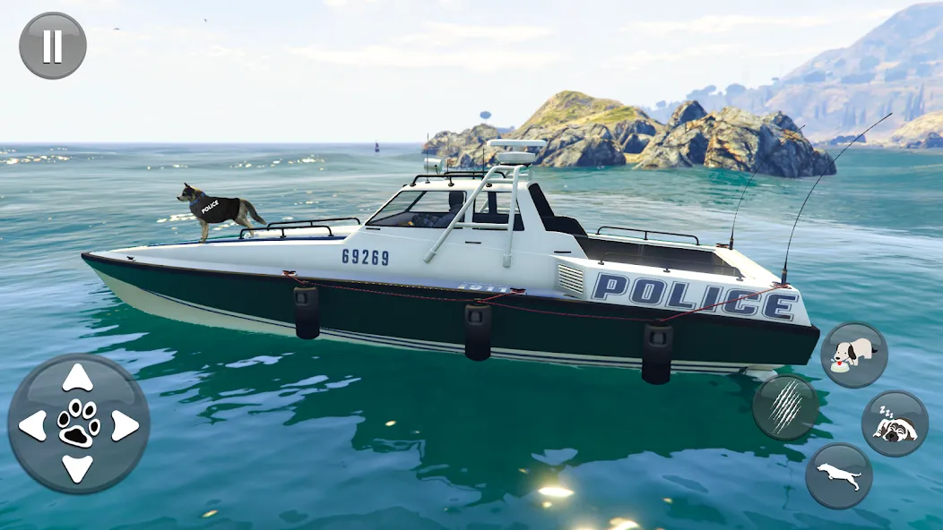 Toby Police Dog Sim: Dogs Game на Андроид — Много денег — скриншот 2