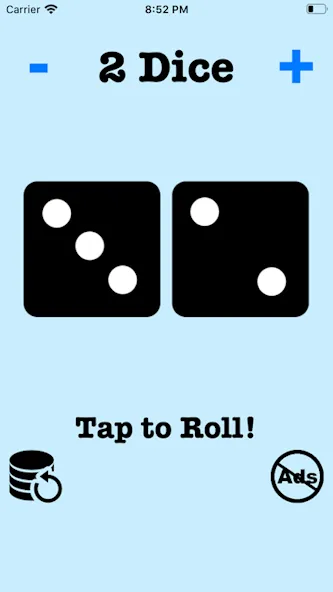 Dice Roller! на Андроид — Все кубики разблокированы — скриншот 2 Dice Roller! на Андроид — Все кубики разблокированы — скриншот 2