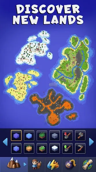 Galactory - Sandbox Simulator MOD APK — Все открыто — скриншот 3