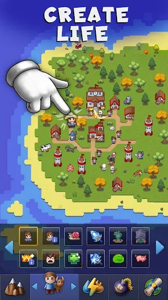 Galactory - Sandbox Simulator MOD APK — Все открыто — скриншот 4