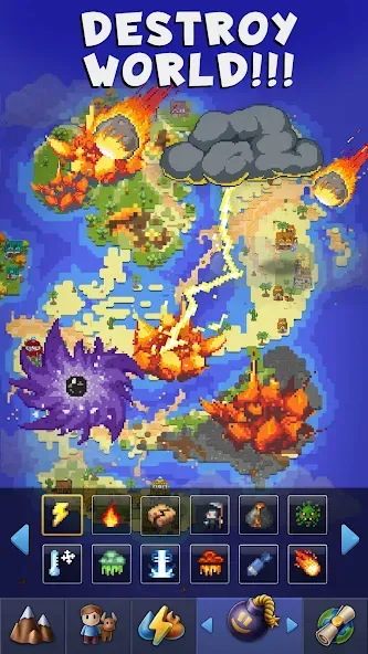 Galactory - Sandbox Simulator MOD APK — Все открыто — скриншот 5