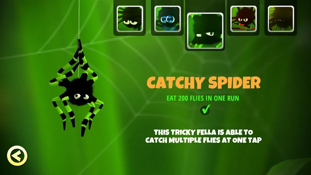 Скачать взломанную Spider Trouble — Много денег — скриншот 2