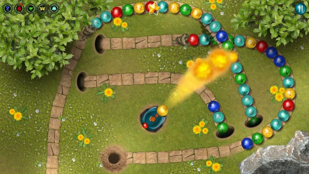 Скачать Marbles Garden — Последняя версия (Много денег) — скриншот 2