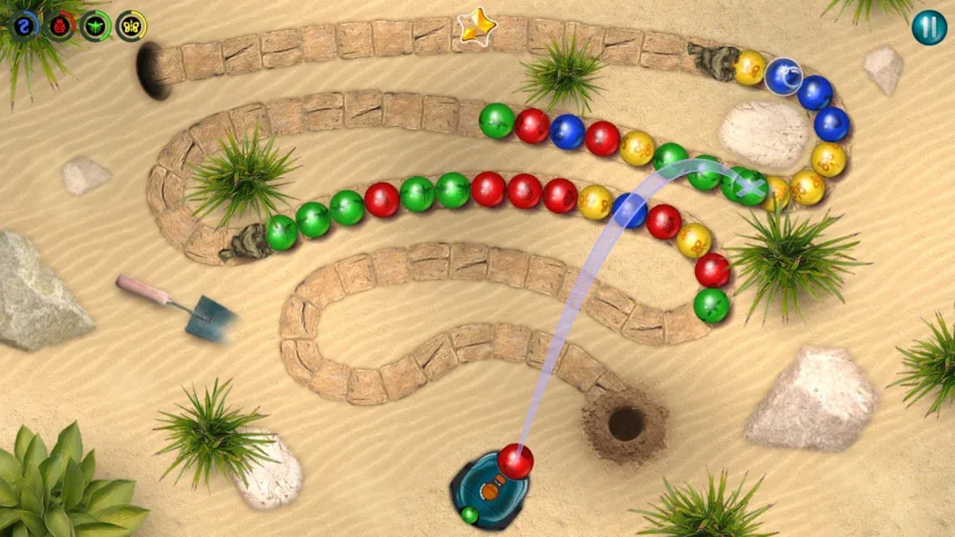 Скачать Marbles Garden — Последняя версия (Много денег) — скриншот 3