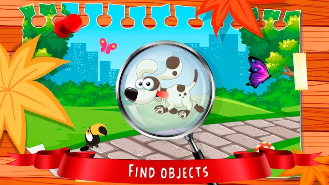Скачать Hidden Object games for kids на Андроид — Все уровни разблокированы — скриншот 1