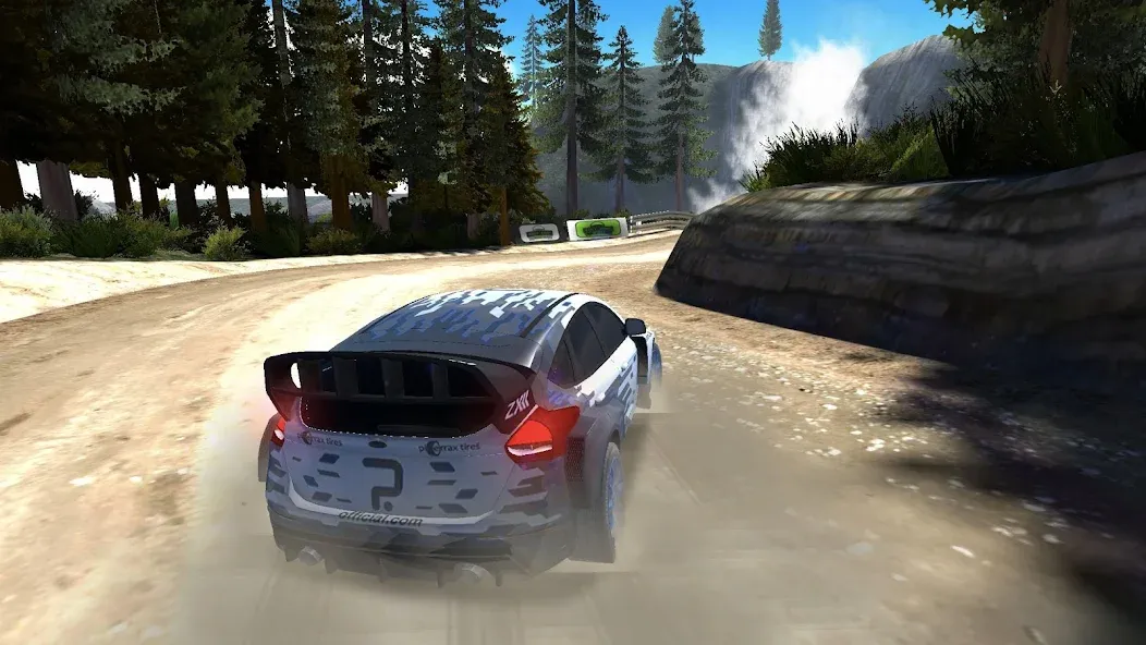 Скачать Rally Racer Dirt на Android — Много денег — скриншот 1