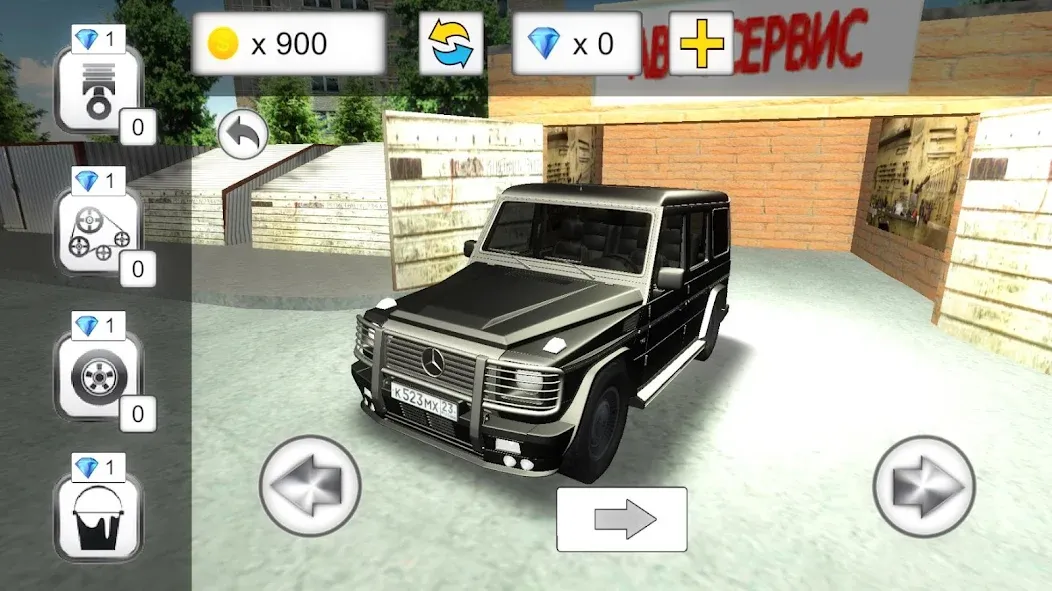 Скачать Criminal Russian Mafia Cars (Мод: Много денег) на Андроид — скриншот 2