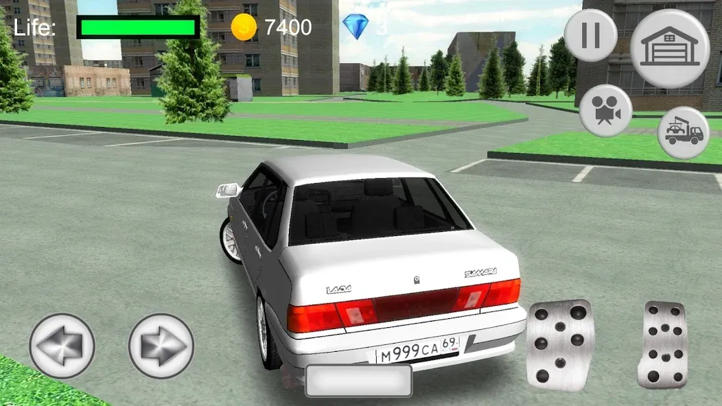 Скачать Criminal Russian Mafia Cars (Мод: Много денег) на Андроид — скриншот 3
