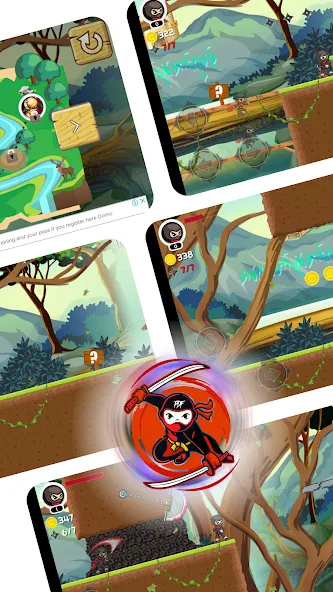 Скачать Ninja Jumper - Hero PDF MOD APK — Много денег — скриншот 3 Скачать Ninja Jumper - Hero PDF MOD APK — Много денег — скриншот 3