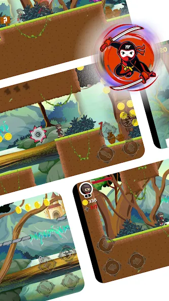 Скачать Ninja Jumper - Hero PDF MOD APK — Много денег — скриншот 4 Скачать Ninja Jumper - Hero PDF MOD APK — Много денег — скриншот 4