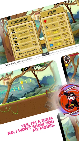 Скачать Ninja Jumper - Hero PDF MOD APK — Много денег — скриншот 5