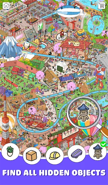 Взломанная Find It Out! Scavenger Hunt на Андроид — Бесплатные подсказки — скриншот 1