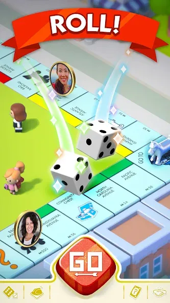 Скачать взлом MONOPOLY GO! на Андроид — Взлом на много денег и бросков — скриншот 2 Скачать взлом MONOPOLY GO! на Андроид — Взлом на много денег и бросков — скриншот 2
