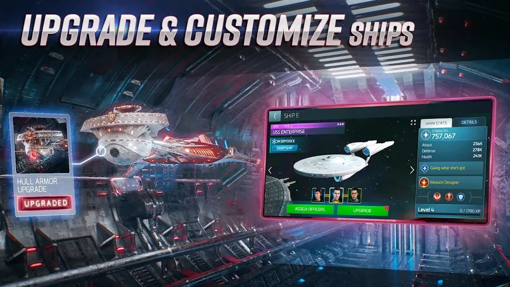 Скачать Star Trek™ Fleet Command — Много ресурсов и бесконечные деньги — скриншот 2 Скачать Star Trek™ Fleet Command — Много ресурсов и бесконечные деньги — скриншот 2