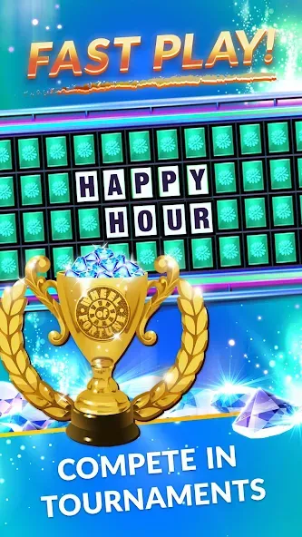 Wheel of Fortune: TV Game (Мод Много денег) — скриншот 3