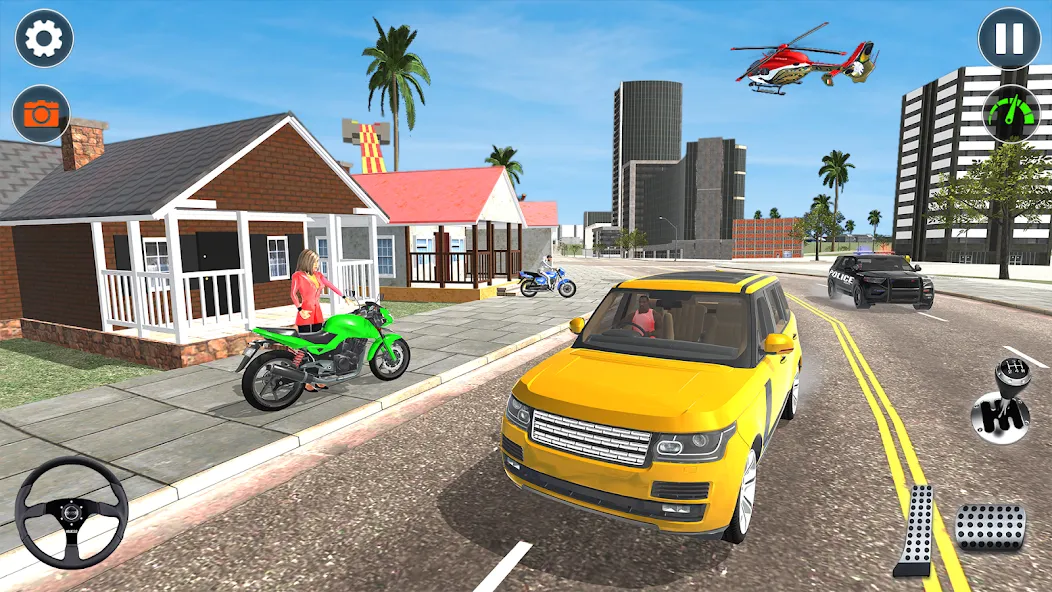 Indian Car Simulator: Car Game — Много денег — скриншот 1