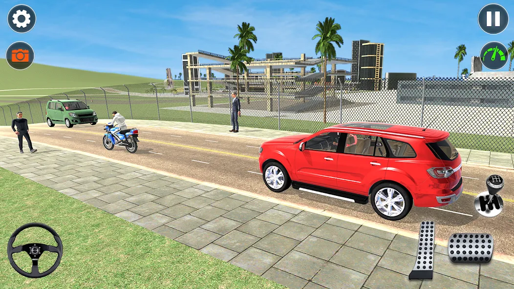 Indian Car Simulator: Car Game — Много денег — скриншот 2
