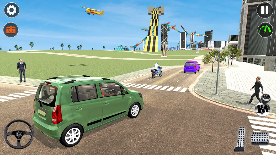 Indian Car Simulator: Car Game — Много денег — скриншот 3