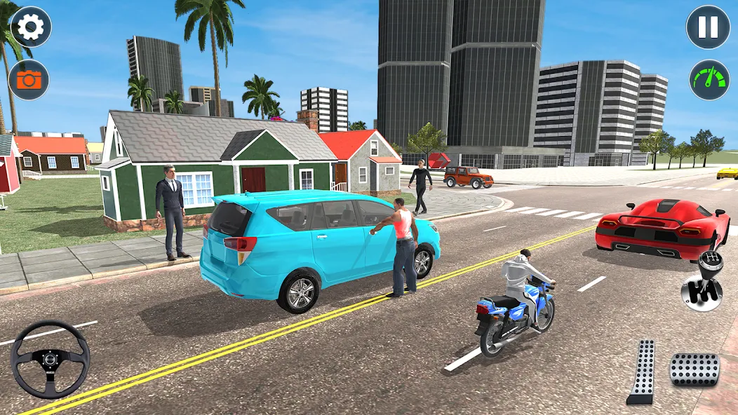 Indian Car Simulator: Car Game — Много денег — скриншот 5