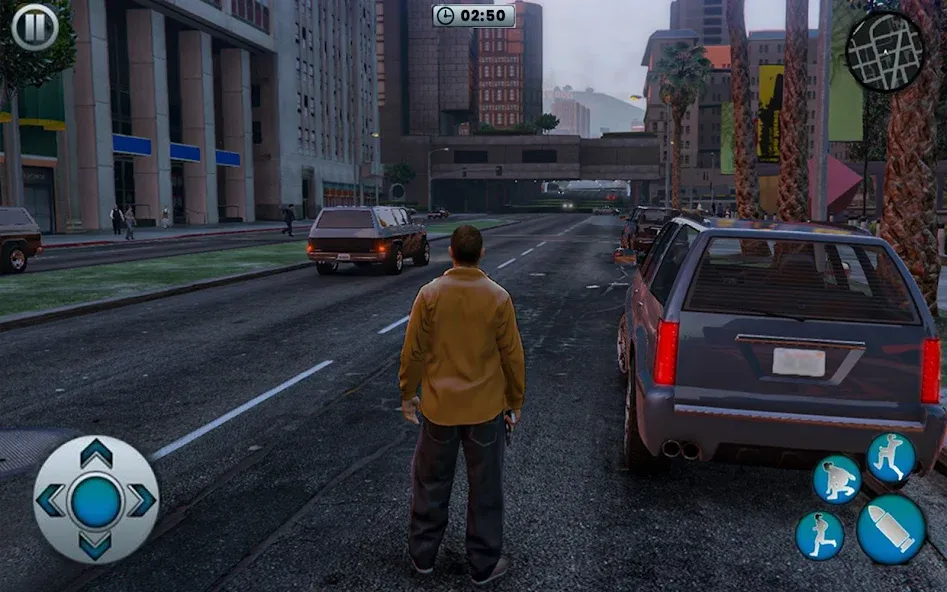 Gangster Vice Robbery Mafia MOD APK — Много денег — скриншот 3