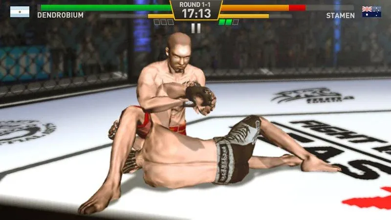 Fighting Star — Мод: Много денег — скриншот 5