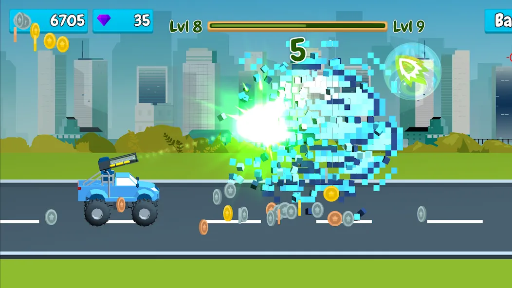 Скачать Rusher Crusher: Demolition! на телефон — Много денег и без рекламы — скриншот 4 Скачать Rusher Crusher: Demolition! на телефон — Много денег и без рекламы — скриншот 4