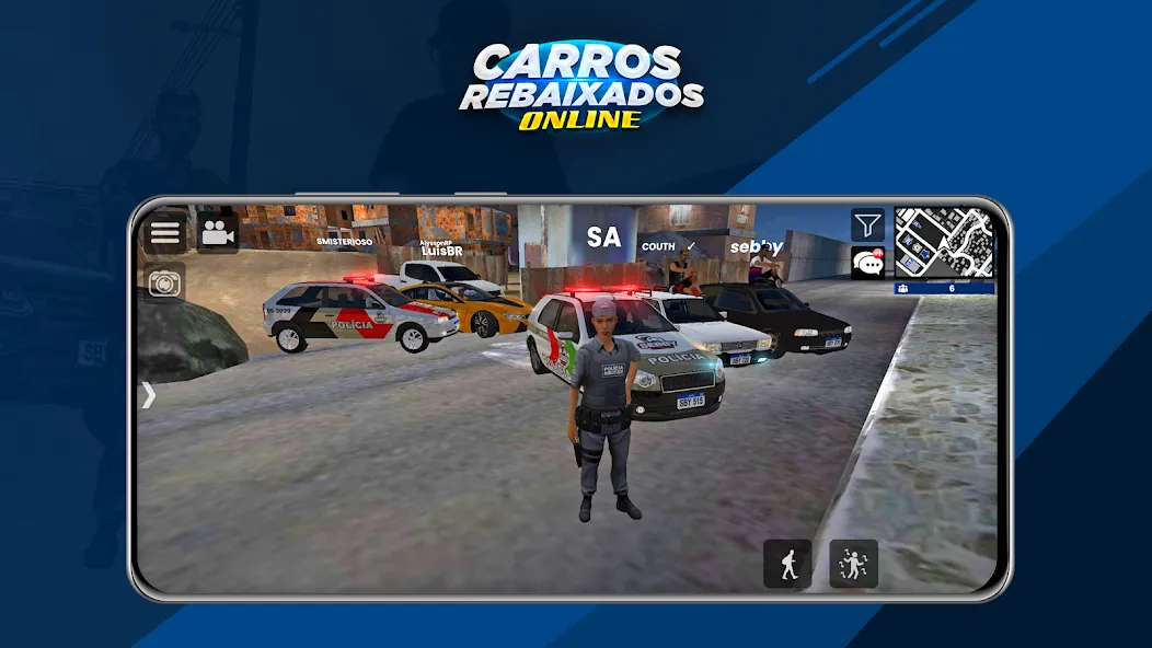 Carros Rebaixados Online MOD — Много денег и тюнинг на Андроид — скриншот 5