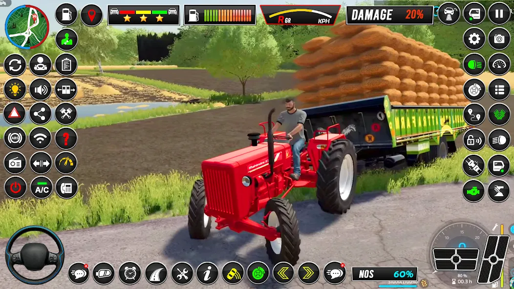 Скачать Indian Tractor Simulator Games с модом — Много денег — скриншот 1