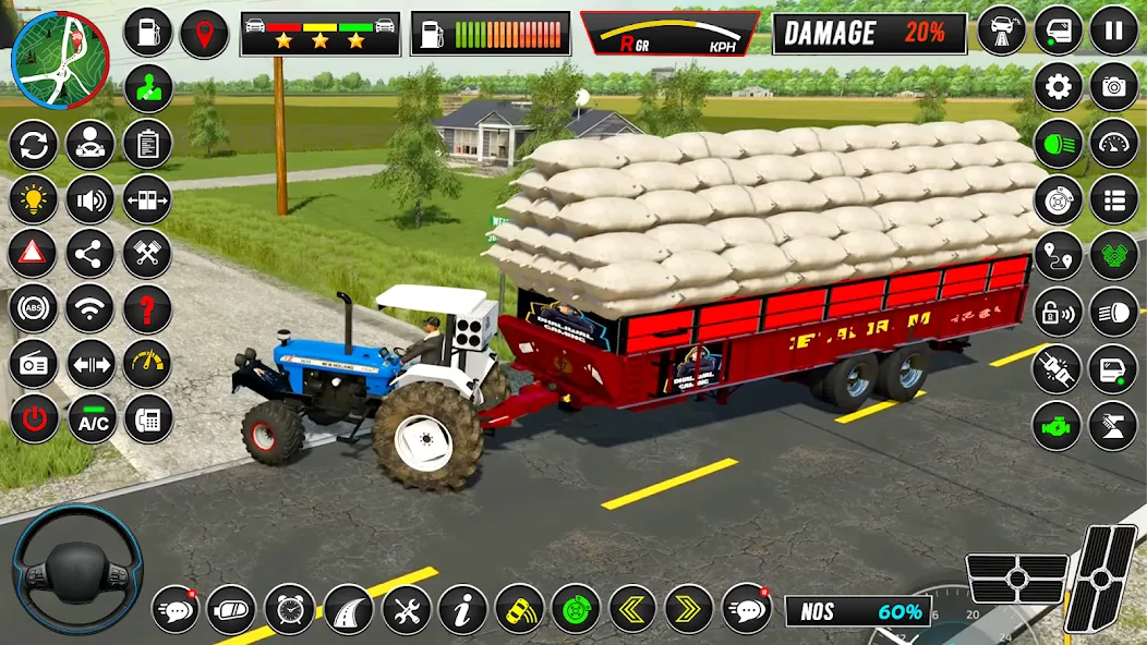 Скачать Indian Tractor Simulator Games с модом — Много денег — скриншот 3