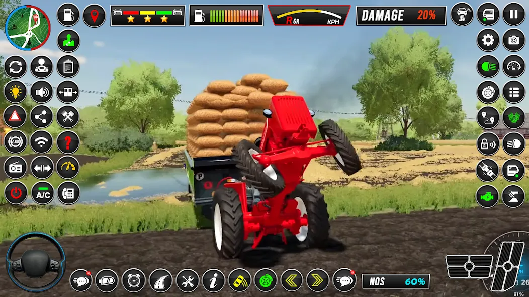 Скачать Indian Tractor Simulator Games с модом — Много денег — скриншот 4