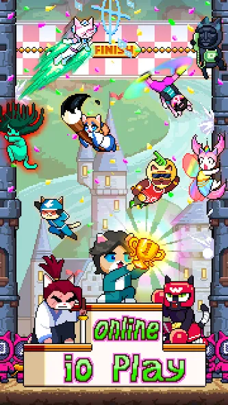 Cat Jump на Андроид — Много денег — скриншот 3