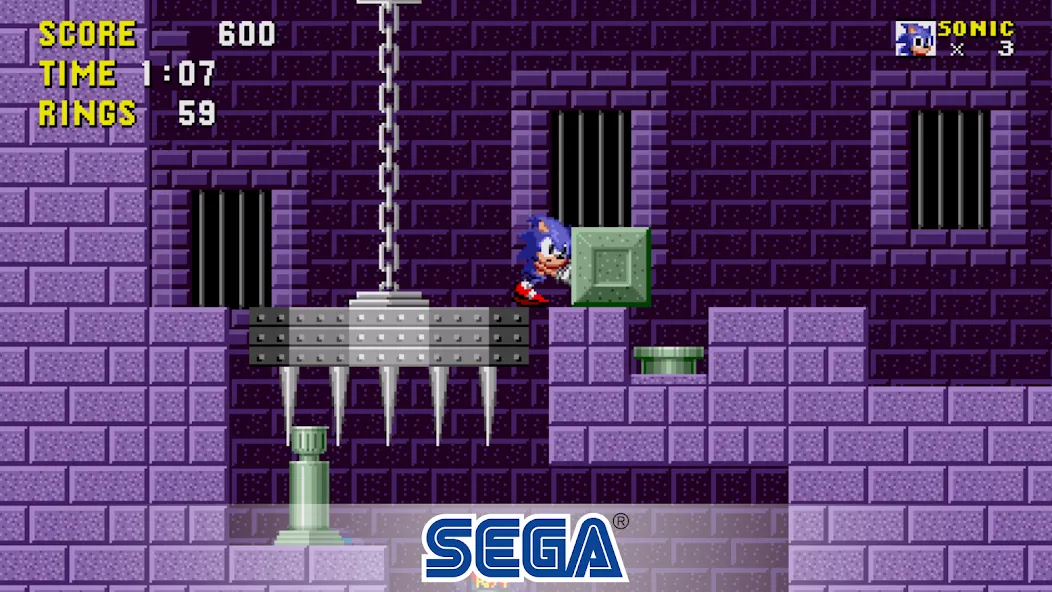 Sonic the Hedgehog™ Classic MOD APK на Android — Много жизней и разблокированы все персонажи — скриншот 2 Sonic the Hedgehog™ Classic MOD APK на Android — Много жизней и разблокированы все персонажи — скриншот 2