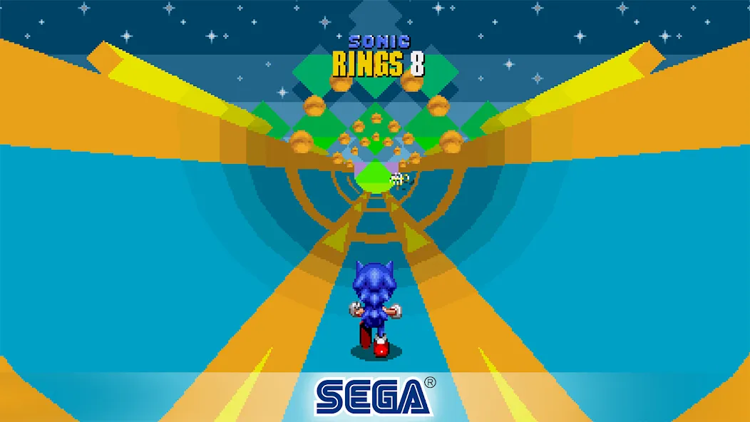 Скачать Sonic The Hedgehog 2 Classic на телефон — Много колец — скриншот 3