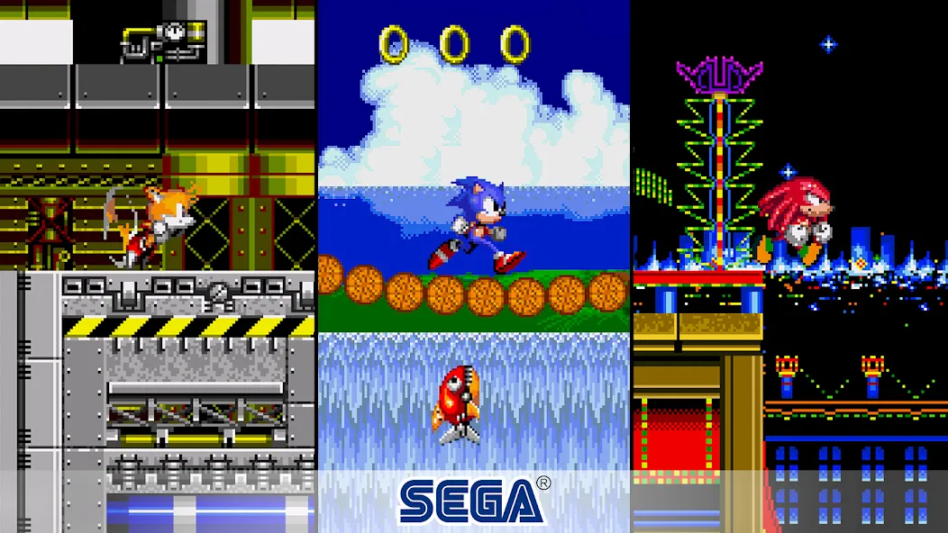 Скачать Sonic The Hedgehog 2 Classic на телефон — Много колец — скриншот 4