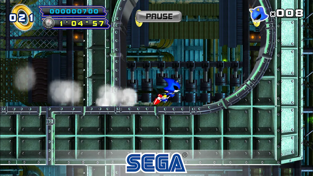 Скачать Sonic The Hedgehog 4 Ep. II на Андроид — Все уровни разблокированы — скриншот 1