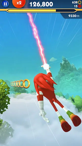 Sonic Dash 2: Sonic Boom Run MOD APK — Много денег и колец — скриншот 5