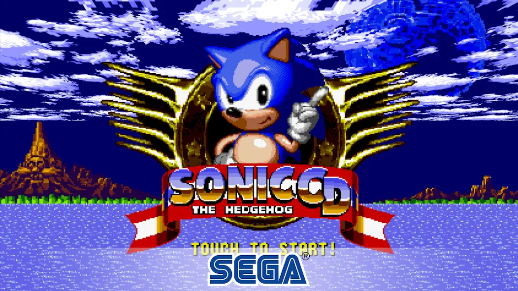 Sonic CD Classic на Андроид — Мод Все открыто — скриншот 1