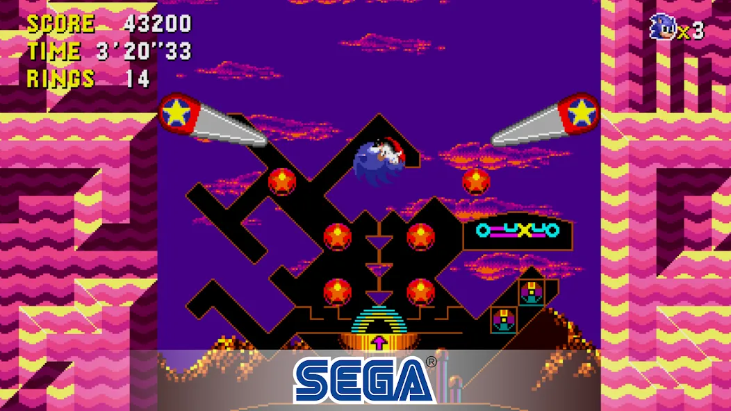 Sonic CD Classic на Андроид — Мод Все открыто — скриншот 2