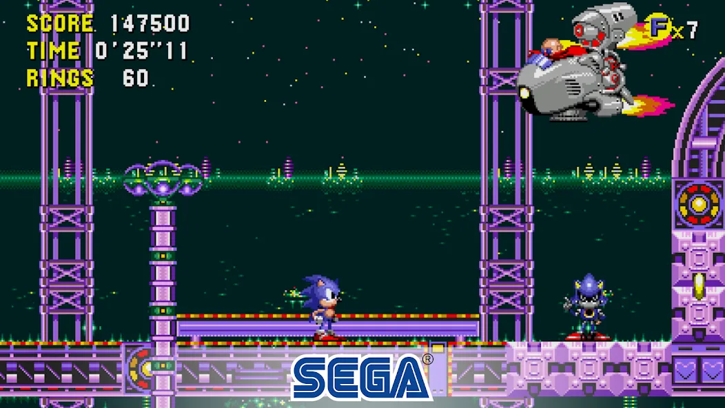 Sonic CD Classic на Андроид — Мод Все открыто — скриншот 3
